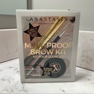NEW Anastasia Melt-proof Brow Kit Dip Brow Medium Brown